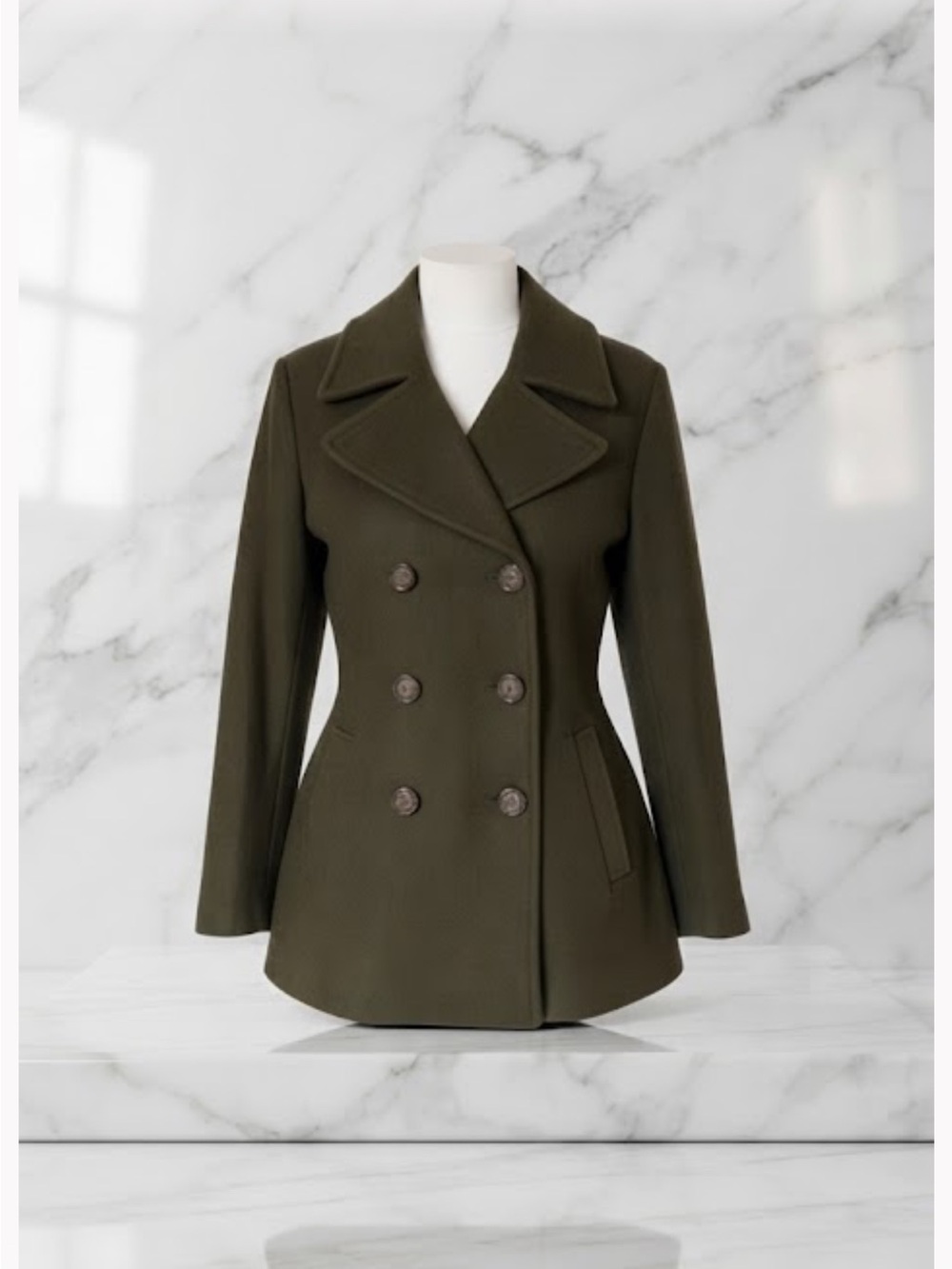 Double-Breasted Coat